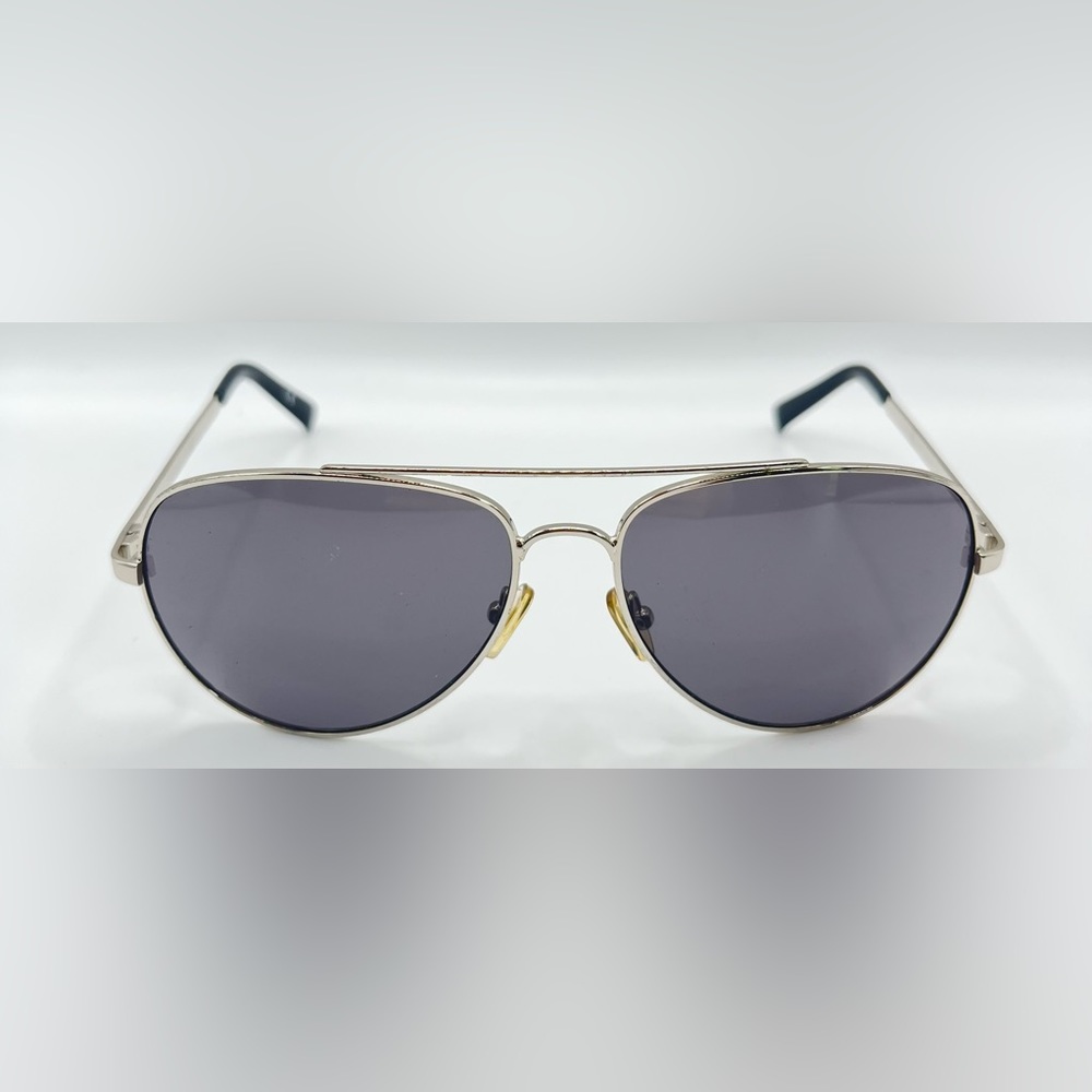 Calvin Klein R1595 Silver Pilot Sunglasses Frames - Picture 3 of 8